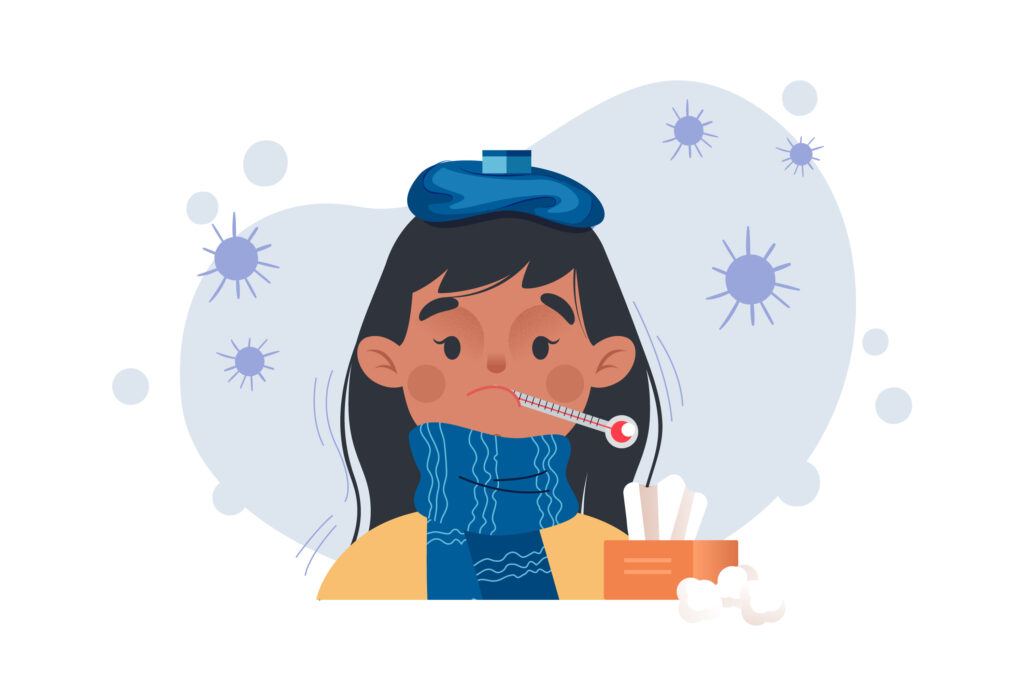 cold virus clipart